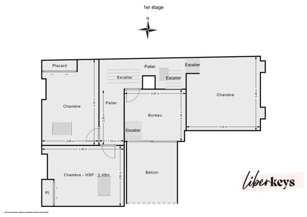 Duplex de charme de 87 m² – Dernier étage d'une maison bourgeoise – Terrasse tropézienne