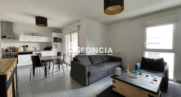 À vendre Appartement 3 pièces 64.24 m² - Nantes 44000