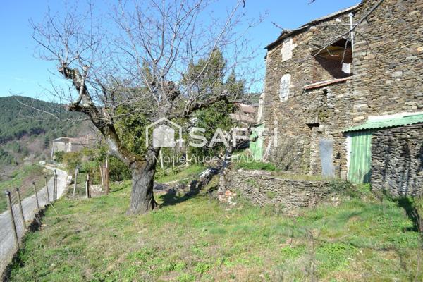 Maison 70 m2, 150 m2 de dépendances, terrain 1124 m2