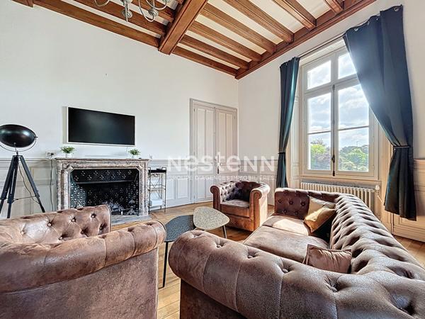 A vendre - Charmant Appartement Haussmannien T3 de 108 m² dans un Château Classé ? Une Opportunité Unique "Angers Lac de Maine"