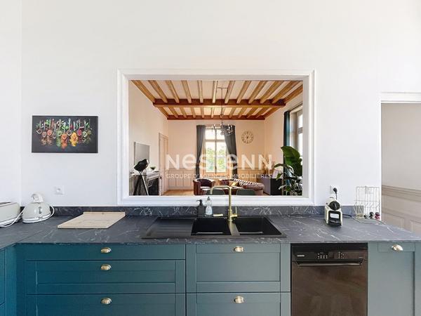 A vendre - Charmant Appartement Haussmannien T3 de 108 m² dans un Château Classé ? Une Opportunité Unique "Angers Lac de Maine"