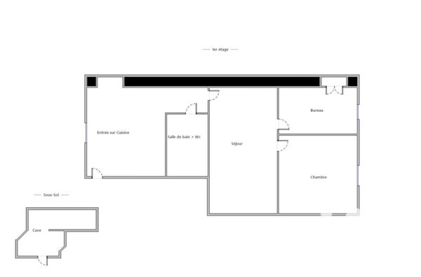 Appartement à vendre 2 pièces 44 m² Paris 11