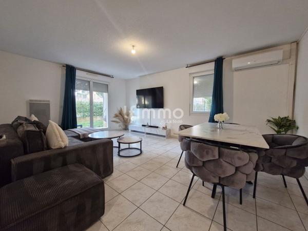 Appartement T3 avec jardin – Résidence avec piscine – Carcassonne