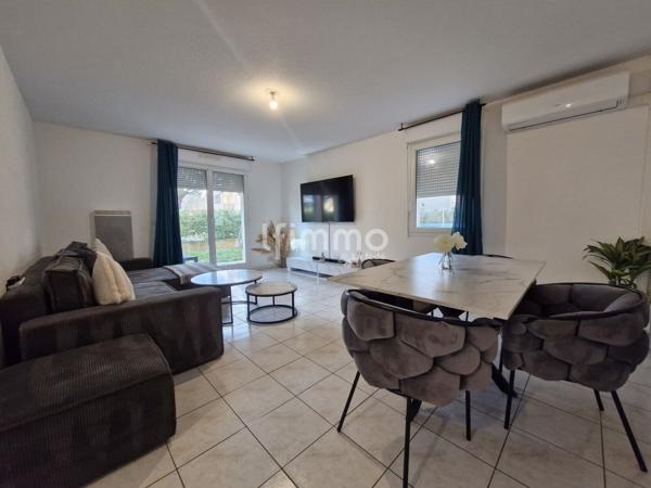 Appartement T3 avec jardin – Résidence avec piscine – Carcassonne