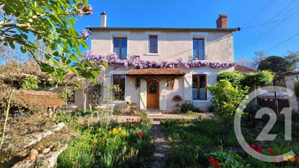 Maison à vendre  6 pièces - 127,48 m 2   VARENNES VAUZELLES  - 58