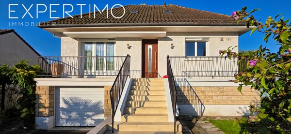 Étréchy (91580) Étréchy – Ville où il fait bon vivre ! Maison lumineuse sans travaux avec, sous-sol total et jardin clos