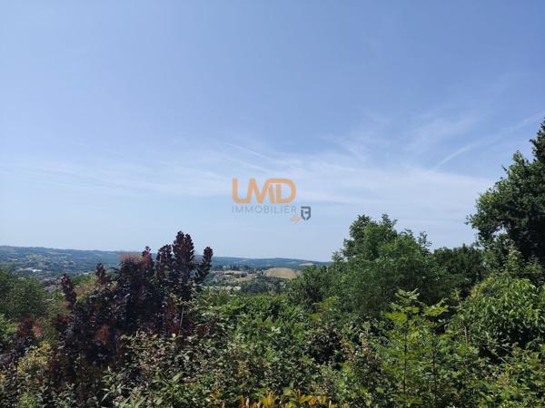 Maison d'architecte sans vis à vis avec vue panoramique