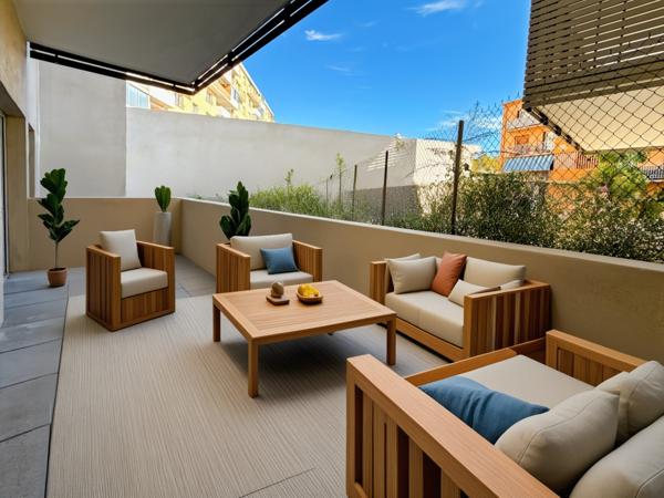 Toulon (83200) Appartement T3 avec terrasse et jardin plein sud