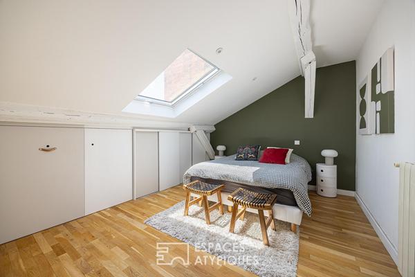 Le charme réinventé d’un dernier étage haussmannien