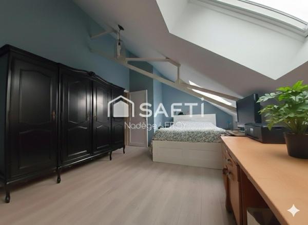 Duplex 112m² avec garage, 4 chambres