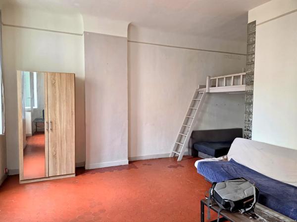 Vente studio avec mezzanine - Pardigon - 13004 Marseille