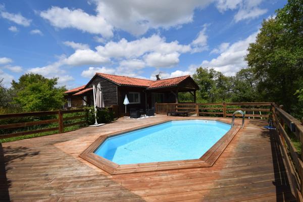 Maison en bois à vendre 3 pièces VERS (46)