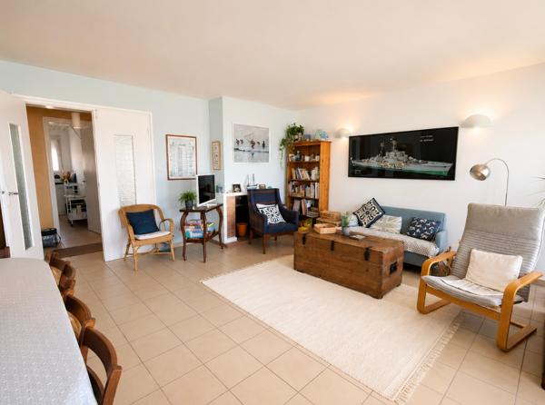Appartement face mer 3 chambres  88 m2 garage et parking