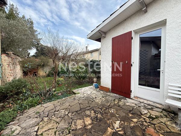 Le Bouscat Barrière du Medoc Echoppe double à rafraichir avec garage