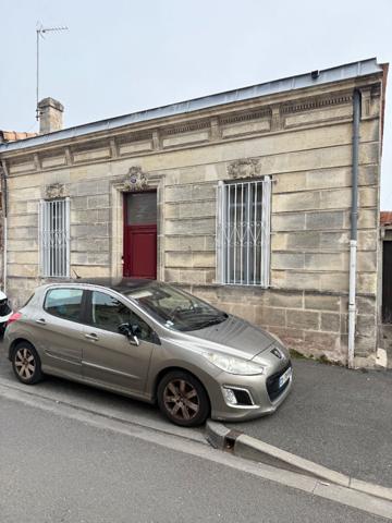 Le Bouscat Barrière du Medoc Echoppe double à rafraichir avec garage