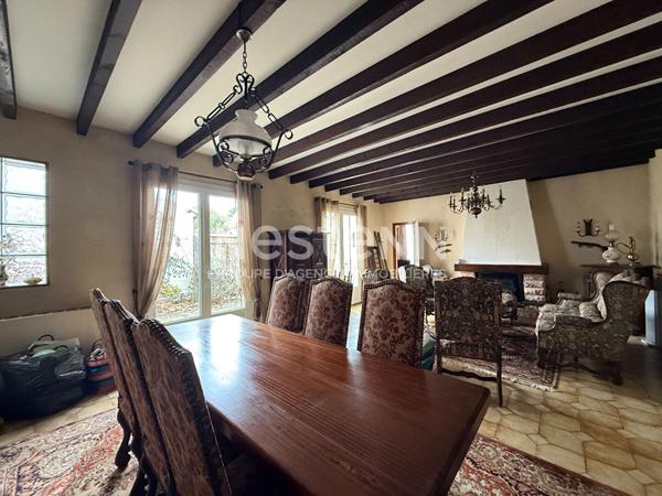 Le Bouscat Barrière du Medoc Echoppe double à rafraichir avec garage