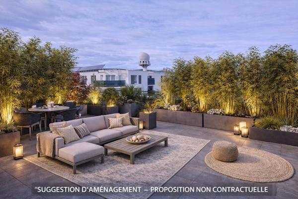 Palaiseau (91120) Appartement 2 pièces avec terrasse de 32 m²