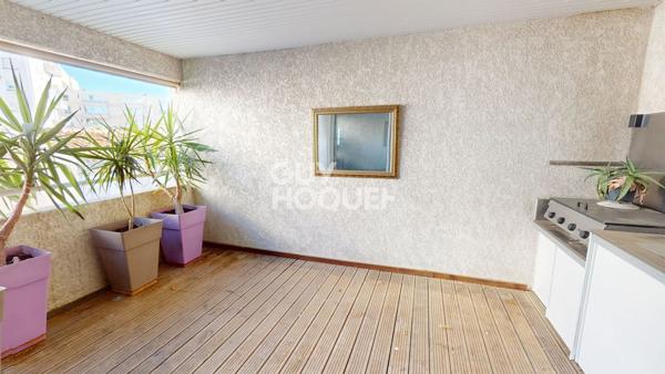 Appartement 3 pièces de 64 m² + terrasse + parking en sous-sol