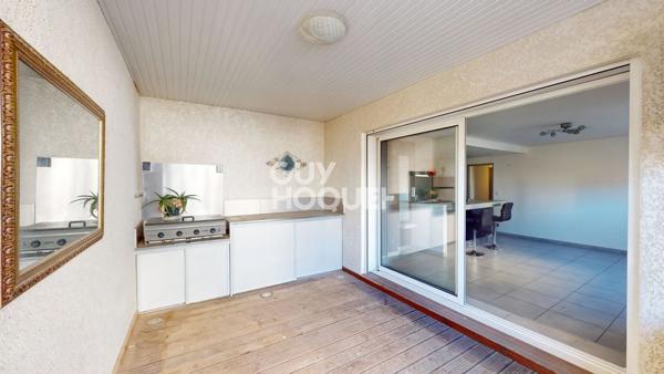 Appartement 3 pièces de 64 m² + terrasse + parking en sous-sol