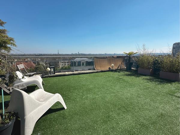 Suresnes - Duplex - Rooftop vue Tour Eiffel