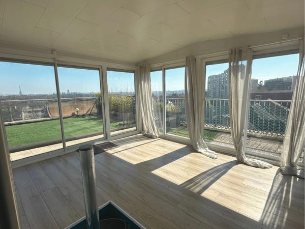 Suresnes - Duplex - Rooftop vue Tour Eiffel