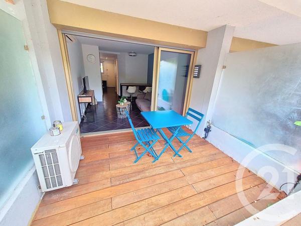 Appartement F1 à vendre  1 pièce - 24,36 m2 VILLENEUVE LOUBET - 06