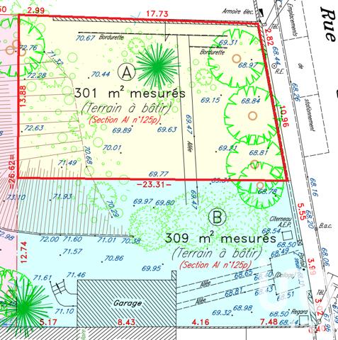Terrain à vendre 301 m² Bagneaux-sur-Loing