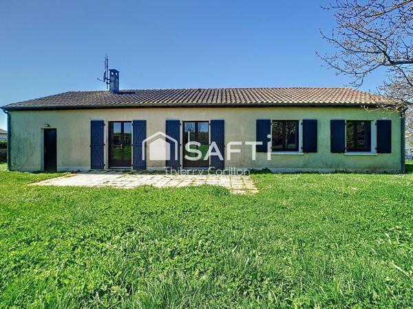 PAVILLON DE PLAIN-PIED SUR TERRAIN - STE EANNE