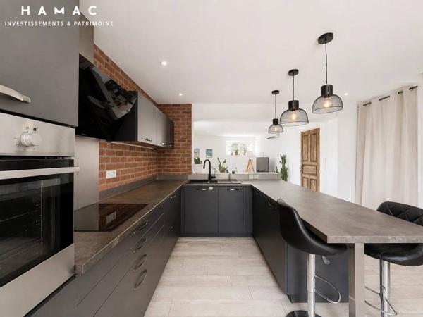 Maison de 86 m² – 2 chambres – Jardin – Craponne