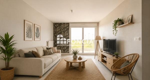 À vendre Appartement 3 pièces 56 m² - Décines-charpieu 69150
