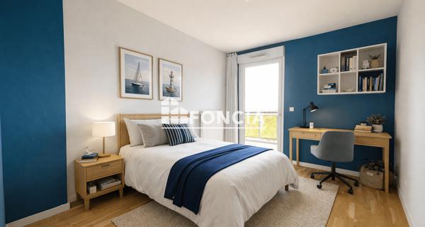 À vendre Appartement 3 pièces 56 m² - Décines-charpieu 69150