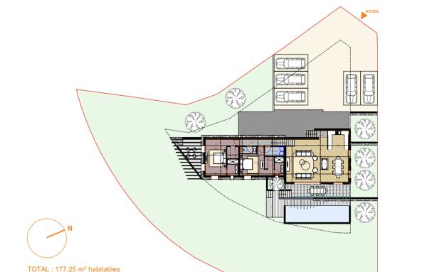 Magnifique villa contemporaine Bastia