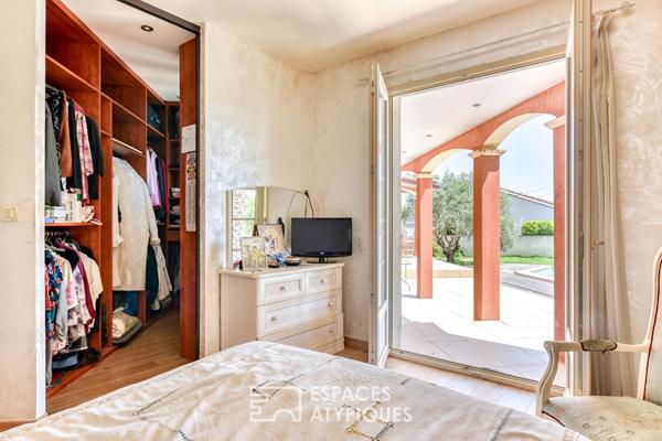 Maison d’architecte néo provençale dans un quartier prisé de Narbonne