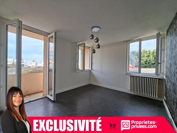 Appartement Riorges 3 pièce(s) 53 m2 avec balcons