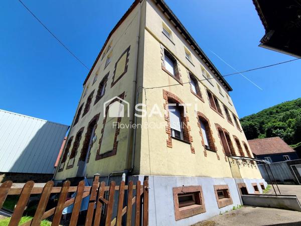 Sainte-Marie-aux-Mines Immeuble – Investissement – 4 appartements loués – Rentabilité brute environ 7%