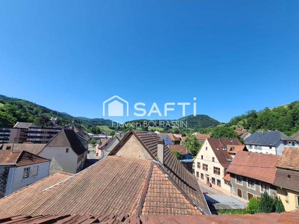Sainte-Marie-aux-Mines Immeuble – Investissement – 4 appartements loués – Rentabilité brute environ 7%