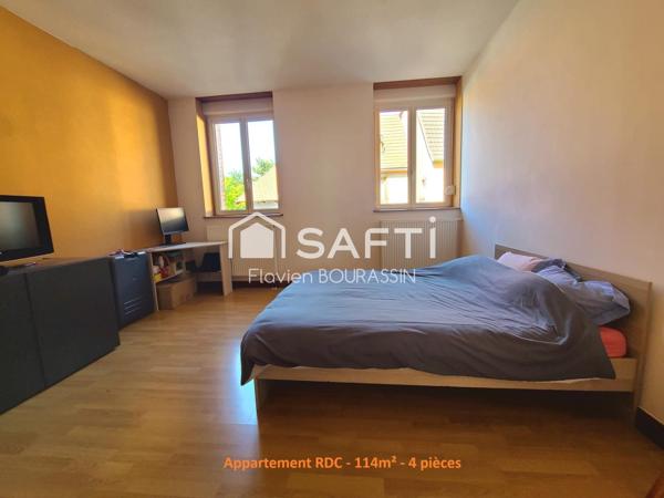 Sainte-Marie-aux-Mines Immeuble – Investissement – 4 appartements loués – Rentabilité brute environ 7%