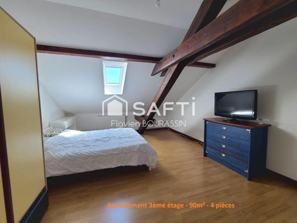 Sainte-Marie-aux-Mines Immeuble – Investissement – 4 appartements loués – Rentabilité brute environ 7%