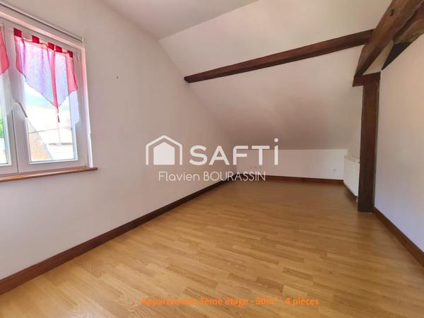 Sainte-Marie-aux-Mines Immeuble – Investissement – 4 appartements loués – Rentabilité brute environ 7%