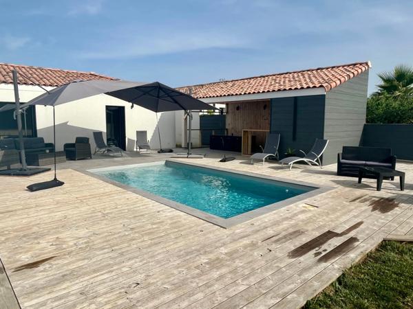L'AIGUILLON SUR VIE (85220) 10 MIN DES PLAGES VILLA 2022 GRAND STANDING AVEC PISCINE ET ANNEXES SUR 750M²