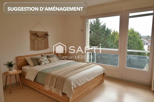 Appartement T3 – 74 m² avec balcon, cave et parking – Proximité de Saint-Saulve - Secteur Saint Roch