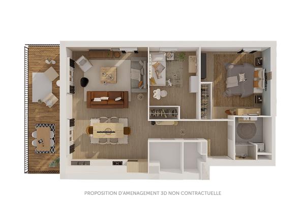 Appartement 3 pièces 75 m2
