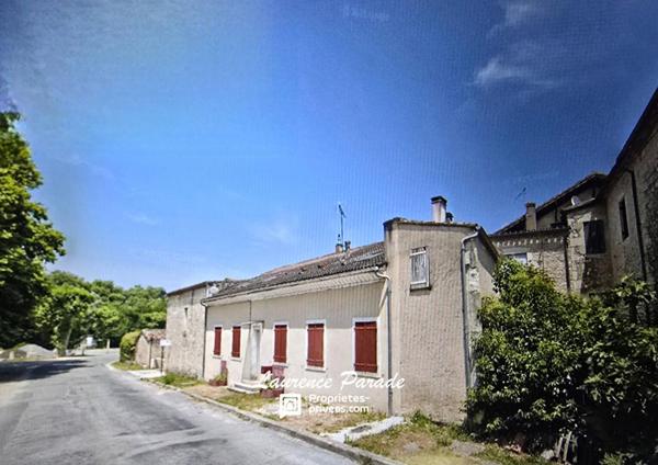 Maison en pierre centre ville