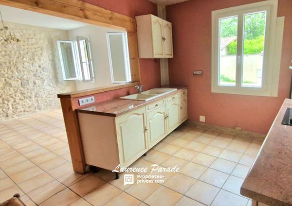 Maison en pierre centre ville