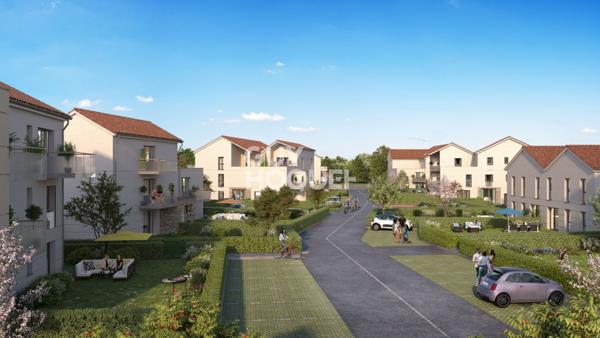 Appartement 3 pieces niché dans un écrin de verdure