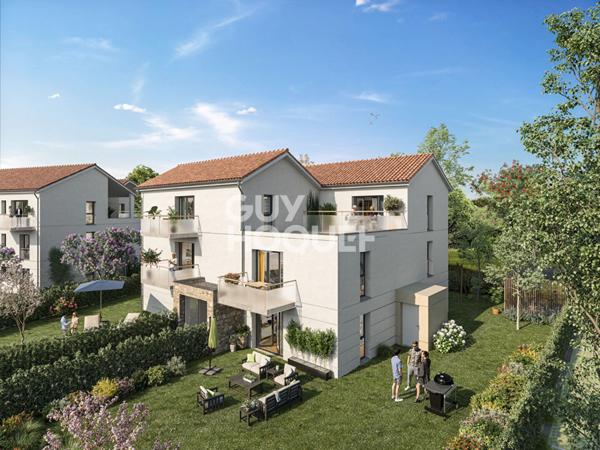 Appartement 3 pieces niché dans un écrin de verdure