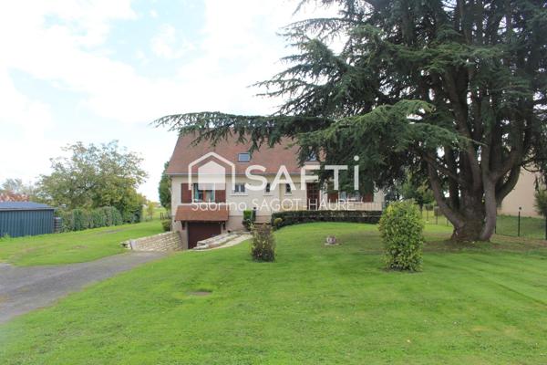 Pavillon sur sous-sol avec 4 chambres