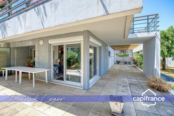 Rare ! Appartement T3 avec grand jardin privatif – La Rochelle (Tasdon). Box et parking.