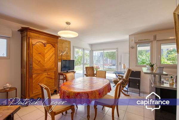 Rare ! Appartement T3 avec grand jardin privatif – La Rochelle (Tasdon). Box et parking.