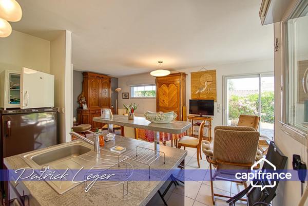 Rare ! Appartement T3 avec grand jardin privatif – La Rochelle (Tasdon). Box et parking.